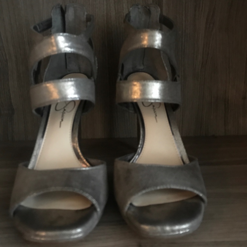 Jessica Simpson Shimmer High Heel 7.5